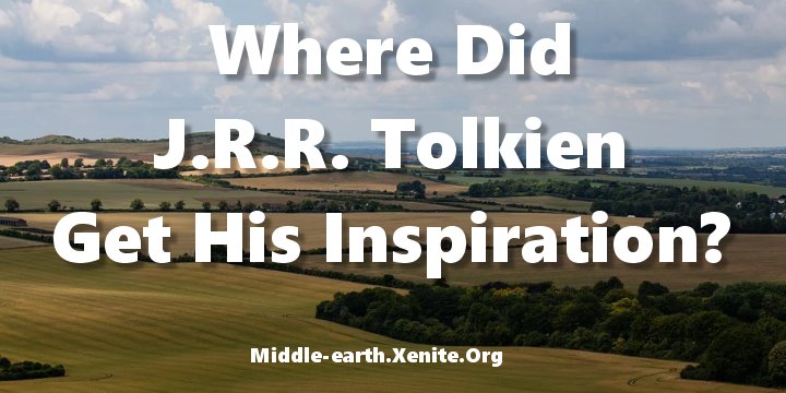 A picture of the English countryside, which inspired much of J.R.R. Tolkien's fiction.
