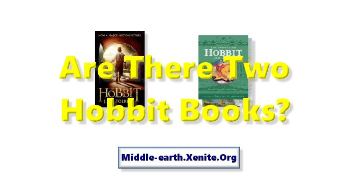 Covers of two versions of 'The Hobbit' by J.R.R. Tolkien, and a hint of a third book underneath one of the others.