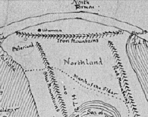 Utumna on the Ambarkanta IV map.