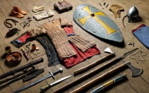 An Anglo-Saxon warrior's kit from the Battle of Hastings