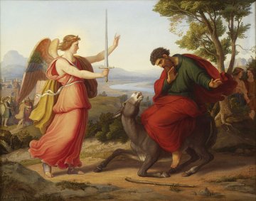 Balaam, the Angel, and the Donkey.