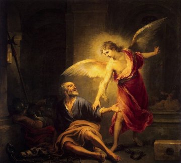 'The Liberation of Saint Peter' by Bartolomé Esteban Murillo.