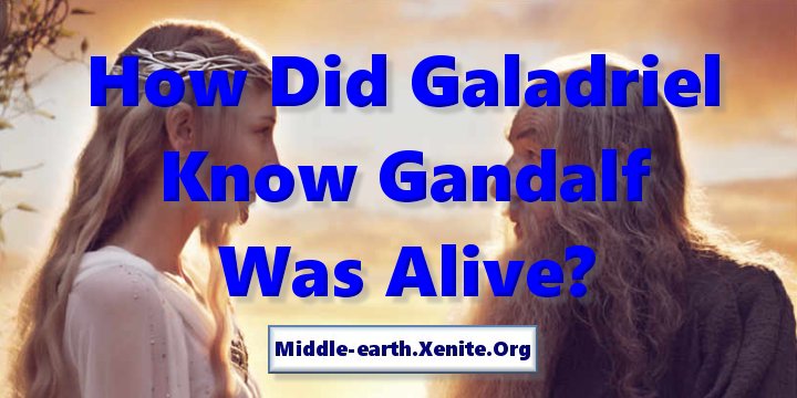 Galadriel and Gandalf talk in 'The Hobbit'.