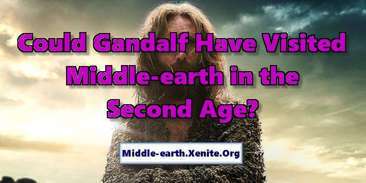 David Weyman portrays the Stranger in the Amazon Lord of the Rings: Rings of Power under the words 'Could Gandalf Have Visited Middle-earth in the Second Age?'